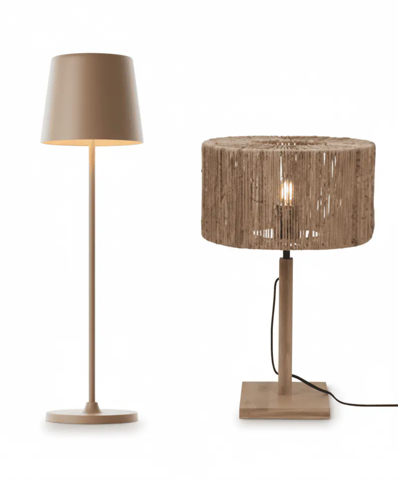 Brown Table Lamps