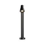 SLV T-Tube Aluminium Black | Suitable for 1x GU10