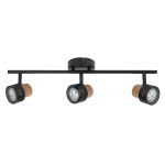 Ledvance LED Decor Spot Cork Steel Black 10W 690lm - 827 Extra Warm White | Dimmable