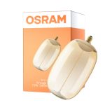Osram Vintage 1906 LED E27 Special Filament Smoke Tall 12W 500lm - 818 Extra Warm White | Dimmable - Replaces 40W
