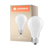 Ledvance  Classic LED E27 Pear Filament Frosted 17W 2452lm - 827 Extra Warm White | Replaces 150W