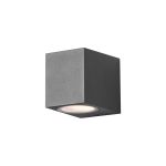D'Lite Wall Light Vrebos Black | IP54 - Suitable For 1x GU10