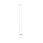 Emibig Pendant Glam Steel White | Suitable for 1x E14 - Max 10W