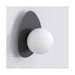 Emibig Wall Light Ovo Steel Black | Suitable for 1x G9 - Max 8W