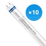 Multipack 10x Philips LED Tube T8 MASTER (HF) High Output 20W 3100lm - 865 Daylight| 150cm - Replaces 58W
