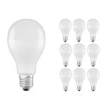 Multipack 10x Ledvance  Classic LED E27 Pear Frosted 19W 2452lm - 827 Extra Warm White | Replaces 150W