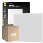 Multipack 6x Bright Choice LED Panel V2 Backlit 36W 3600lm - 840 Cool White | 60x60cm - UGR <22