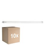 Multipack 10x Sylvania ToLEDo Superia LED Tube T8 (EM/Mains) Ultra Efficiency 16.8W 3100lm - 840 Cool White | 120cm - Replaces 36W