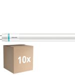 Multipack 10x Philips LED Tube T8 MASTER Value (EM/Mains) High Output 13.1/15.5W 2100/2500lm - 840 Cool White | 120cm - Lumen Switch - Replaces 36W