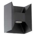 Eglo Wall Light Morino Outdoor Aluminium Anthracite/Graphite Up & Down  5W 460lm - 830 Warm White