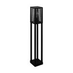 Eglo Pedestal Lamp Alamonte 3 Outdoor Steel Black | Suitable for E27