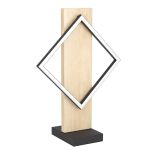 Eglo Table Lamp Boyal Wood Black, Brown 13W 1750lm - 830 Warm White