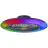 Brilliant Salerno Ceiling Fan Plastic Black 54W 6800lm - 830-865 CCT+RGB | 577mm - Remote Control Dimmable