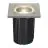 SLV Dasar Exact 116 Ground Spot Square Stainless Steel | IP67 - Suitable for 1x GU10 Max. 35W - Dimmable
