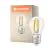 Ledvance Classic LED E27 Pear Filament Clear 3.4W 470lm - 827 Extra Warm White | Dimmable - Replaces 40W