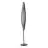 Ledvance Decor Flat Felt Floor Lamp Grey 23W 800lm - 830 Warm White | 250mm