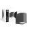 D'Lite Wall Light Vossem Black | IP54 - Suitable For 1x GU10