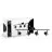D'Lite Ceiling Light Trop Sandy Black| Suitable For 4x GU10