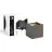 D'Lite Wall Light Nova Black Up & Down 4.9W 480lm - 830 Warm White | IP54 - Adjustable Beam Angle