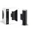 D'Lite Wall Light Velor Black Up & Down | IP54 - Suitable for 2x GU10