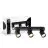 D'Lite Ceiling Spot Clio Black Tiltable| Suitable for 3x GU10
