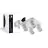 D'Lite Ceiling Spot Clio White Tiltable| Suitable for 4x GU10