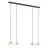 Emibig Pendant Elit Steel Black | Suitable for 4x GX53 - Max 12W