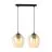 Emibig Pendant Istar Steel Black | Suitable for 2x E27 - Max 10W