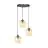 Emibig Pendant Istar Steel Black | Suitable for 3x E27 - Max 10W