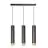 Emibig Pendant Kibo Steel Black | Suitable for 3x GU10 - Max 10W
