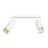 Emibig Ceiling Light Hiro Steel White | Suitable for 2x GU10 - Max 10W