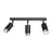 Emibig Ceiling Light Hiro Steel Black | Suitable for 3x GU10 - Max 10W