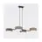 Emibig Pendant Drumz Steel Brown | Suitable for 4x E14 - Max 10W