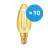 Multipack 10x Ledvance  Vintage 1906 LED E14 Candle Gold 1.5W 120lm - 824 Extra Warm White | Replaces 15W