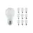 Multipack 10x Noxion Lucent Classic LED E27 Pear Frosted 8W 806lm - 827 Extra Warm White | Replaces 60W
