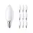 Multipack 10x Philips Corepro LED Candle E14 Frosted 2.2W 250lm 827 Extra Warm White - Replaces 25W