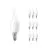 Multipack 10x Philips Corepro LED Candle E14 Bent-tip Frosted 2.2W 250lm - 827 Extra Warm White - Replaces 25W