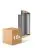 Multipack 10x Nordlux Nico Wall Light Aluminium Anthracite Up & Down | IP54 - Suitable for 2x GU10