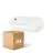 Multipack 4x  Philips LED Security Coreline BWC110 White 9W 900lm - 830 Warm White | 242x110mm - IP54 - Light Sensor