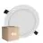 Multipack 4x Ledvance Downlight Slim Alu White 16W 1600lm 90D - 830 Warm White | Cutout 175mm - IP44 