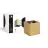 D'Lite Wall Light Nova Gold Up & Down 4.9W 480lm - 830 Warm White | IP54