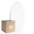 Multipack 5x Ledvance LED Bulkhead Surface CIRCULAR 500 PS Steel White 42W 3500lm - 830 Warm White | IP44