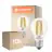 Multipack 10x Ledvance Classic LED E27 Pear Filament Clear 11W 1521lm - 827 Extra Warm White | Replaces 100W