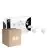 Multipack 6x D'Lite Ceiling Light Beitem Frosted White FSC Wood | Suitable For 4x GU10