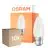 Multipack 10x Osram LED B22D Candle Filament Frosted 4W 470lm - 827 Extra Warm White | Replaces 40W
