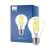 Philips Master LED E27 Pear Filament Clear 7.2W 1055lm - 922-927 Dim To Warm | Best Colour Rendering - Dimmable - Replaces 75W