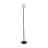 Eglo Floor Lamp Montapalma-L Solar Steel Black 2W 190lm - 830 Warm White | IP54 - Dimmable - USB-C
