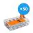 Multipack 50x Wago 221-415 Lever Wire Connector | 5 Wire Connection 