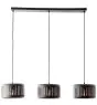 Brilliant Tyas Pendant Metal Black Gold | Suitable for 3x E27