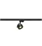 SLV Track Spot Kalu 3-Phase Aluminium Black Round 13W 970lm 35D - 830 Warm White | Dimmable 